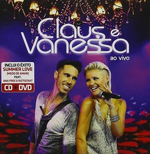 the album cover for Claus & Vanessa - Ao Vivo