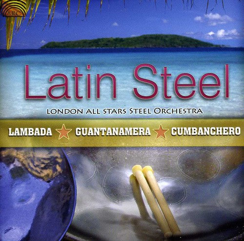 the album cover for London All Stars Steel Orchestra - Latin Steel