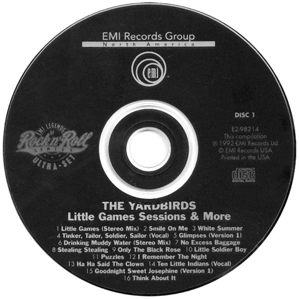 The Yardbirds : Little Games Sessions & More (2xCD, Comp)
