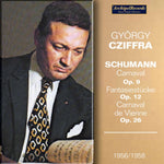 the album cover for György Cziffra - Gyorgy Cziffra Plays Schumann