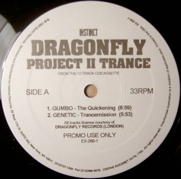 Various : Project II Trance (12", Promo)
