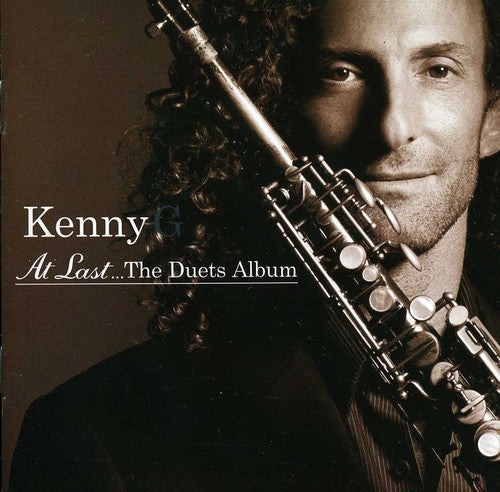 the album cover for Kenny G - At Last the Duets Album