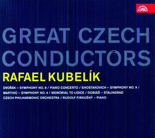 the album cover for Rudolf FirkuÅ¡ný - Great Czech Conductors