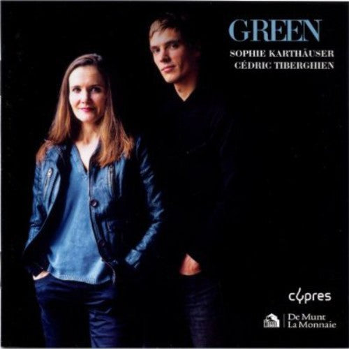 the album cover for Cédric Tiberghien - Green