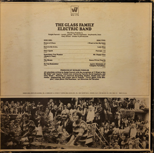The Glass Family : Electric Band (LP, Album, San)