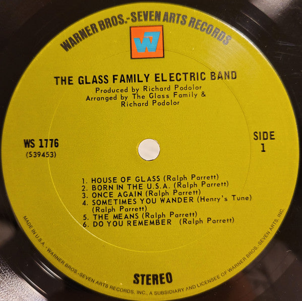 The Glass Family : Electric Band (LP, Album, San)