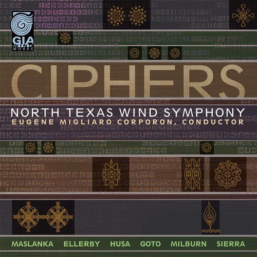 the album cover for Eugene Migliaro - Ciphers