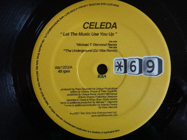 Celeda : Let The Music Use You Up (12")
