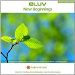 the album cover for Eluv - New Beginnings