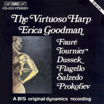 the album cover for Erica Goodman - Virtuoso Harp