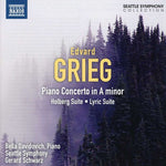 Bella Davidovich - Concierto para piano / Suite Holberg / Suite lírica (CD)