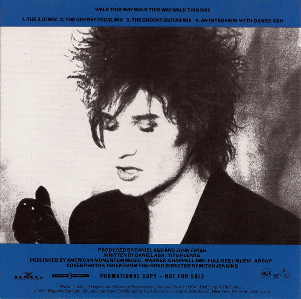Daniel Ash : Walk This Way (CD, Maxi, Promo)