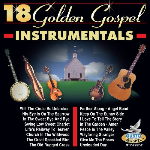 Various Artists - 18 Golden Gospel Instrumentals (CD)