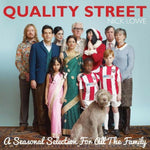 the album cover for Nick Lowe - Quality Street: A Seasonal Selection For The Whole Family