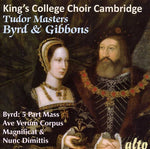 the album cover for Kings College Choir - Tudor Masters