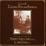 the album cover for Federico Lorca Garcia - Spanish Popular Songs