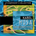 the album cover for Eugene Migliaro - Composer's Collection: Karel Husa