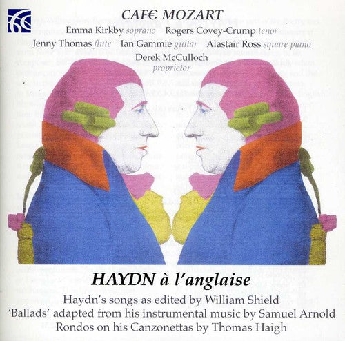 the album cover for Café Mozart - Haydn a L'anglaise