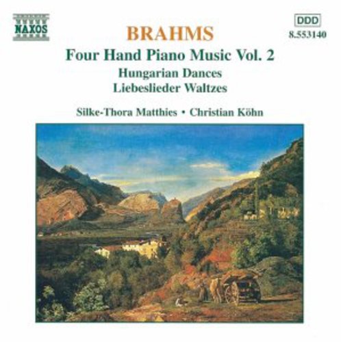 the album cover for Christian Kohn - Four Hand Piano Music 2
