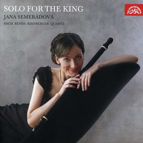 the album cover for Jana Semerádová - Solo for the King