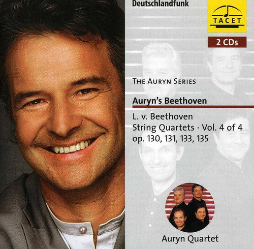 the album cover for Beethoven / Auryn Quartet - String Quartets 4
