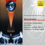 the album cover for Dalbert / Leoncavallo / Humperdinck / Schillings - Welte-Mignon Mystery 14: Opera Composers