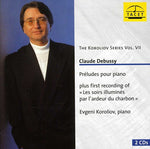 the album cover for Debussy / Koroliov - Koroliov Series 7: Claude Debussy Preludes