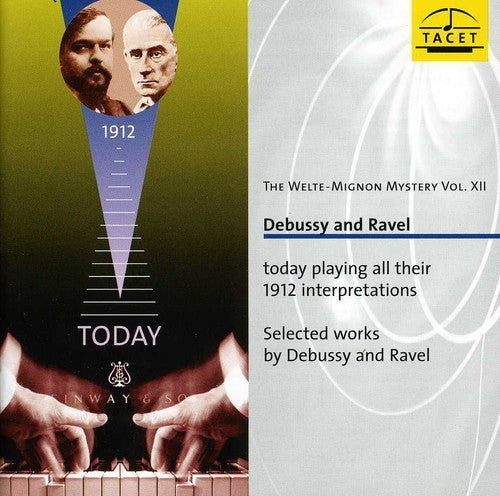 the album cover for Debussy / Ravel - Welte-Mignon Mystery 12