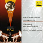 the album cover for Granados / Enrique Granados - Welte-Mignon Mystery 1