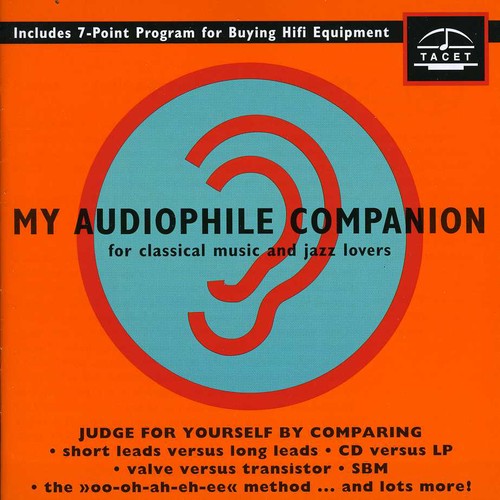 the album cover for Krebs / Gershwin / Holst / Mozart / Korber - My Audiophile Companion 1