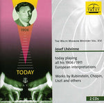 the album cover for Schlozer / Lhevinne - Welte-Mignon Mystery 16: Josef Lhevinne