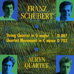 the album cover for Schubert / Auryn Quartet - String Quartet in G Major