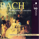 the album cover for J.S. Bach - Brandenburg Concerto 1-6