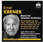 the album cover for Ernst Kovacic - Music for Chamber Orchestra