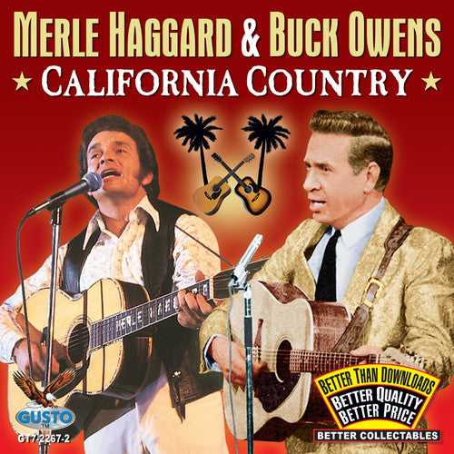 the album cover for Merle Haggard & Buck Owens - California Country