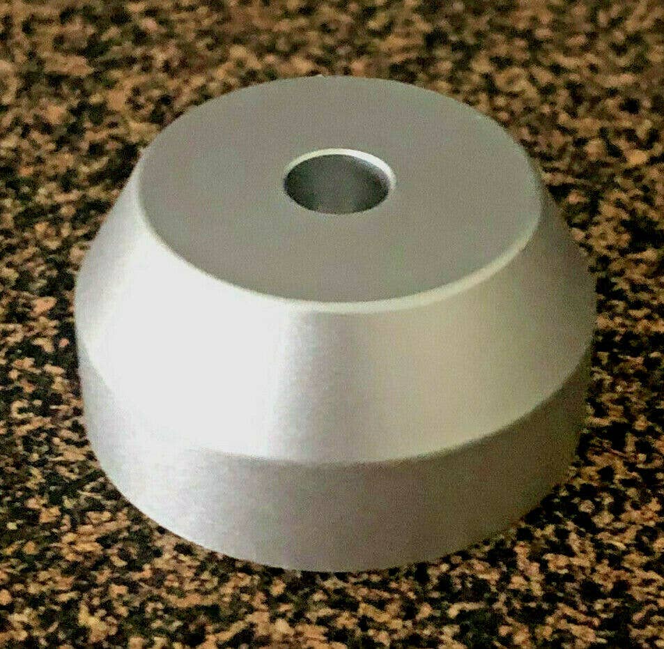 45 RPM 7" Record Aluminum Adapter