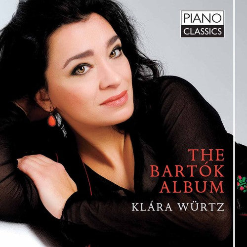 the album cover for Klára Würtz - Bartok Album