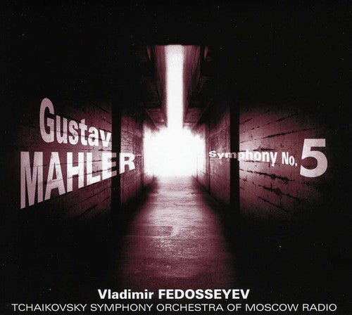 the album cover for Mahler / Tchaikovsky Sym Orch / Fedoseyev - Symphony 5