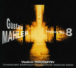 the album cover for Mahler / Tchaikovsky Sym Orch / Fedoseyev - Symphony 8
