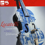 the album cover for Locatelli / Baldini - L'arte Del Violino & 24 Capriccios for Solo Violin