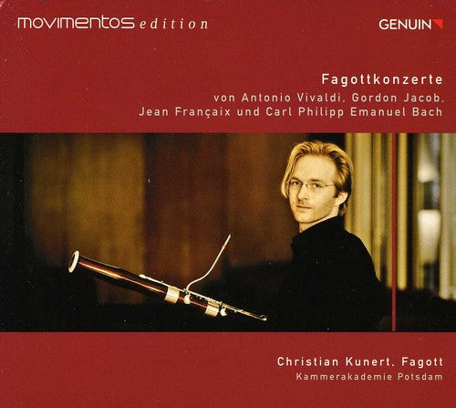 the album cover for Christian Kunert - Fagottkonzerte