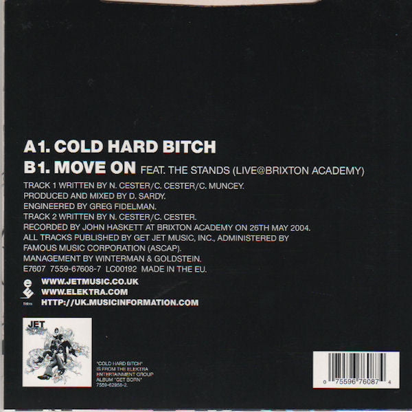 Jet (2) : Cold Hard Bitch (7", Single)