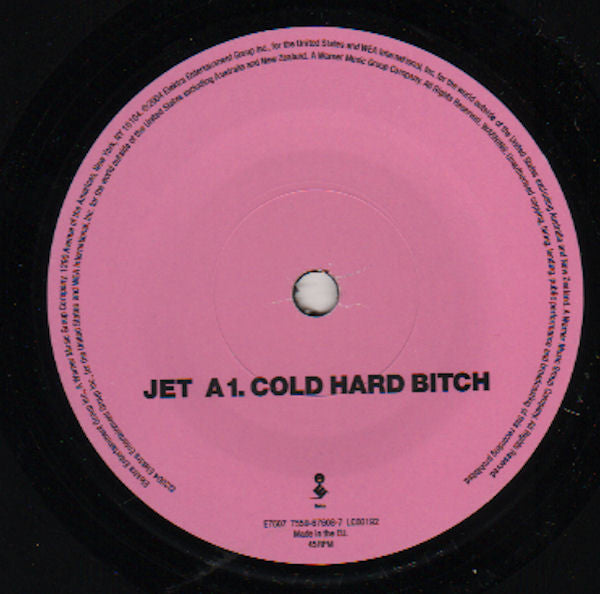 Jet (2) : Cold Hard Bitch (7", Single)