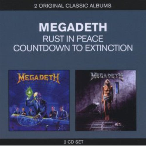 Megadeth - Álbumes clásicos: Countdown to Extinction/Rust in Pe (CD)