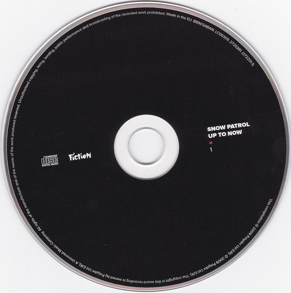 Snow Patrol : Up To Now (3xLP, Comp + 2xCD, Comp + CD, Album + 2xDVD-V + Bo)