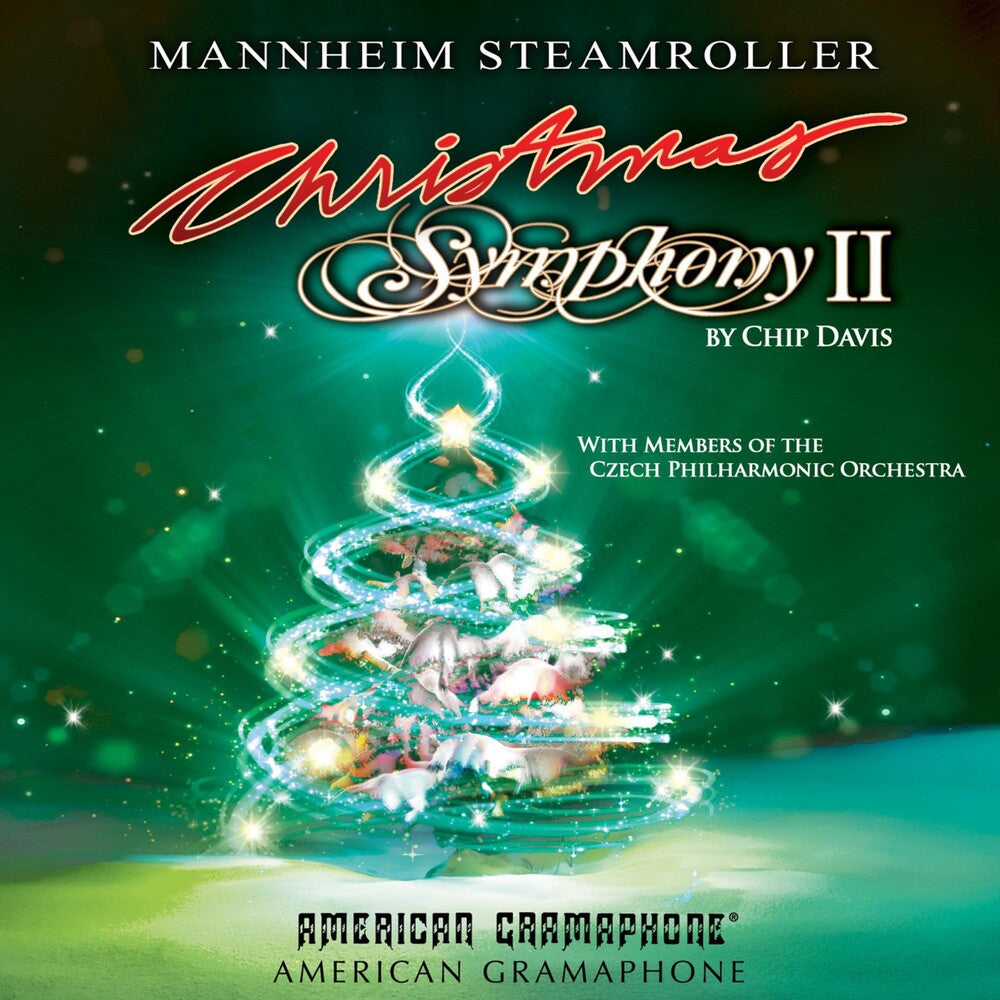 the album cover for Mannheim Steamroller - Mannheim Steamroller Christmas Symphony II