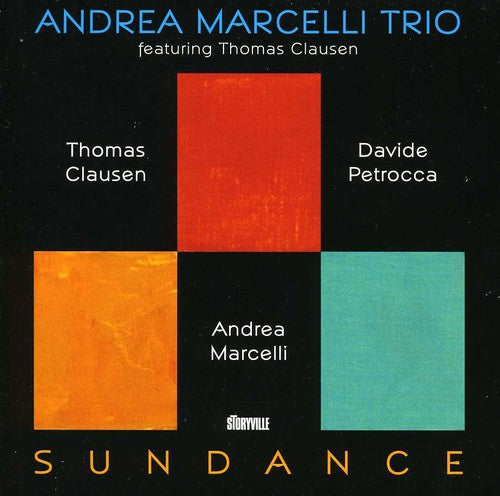 the album cover for Andrea Marcelli - Sundance
