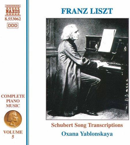 the album cover for Oxana Yablonskaya - Piano Music 5