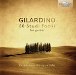 the album cover for Cristiano Porqueddu - 20 Studi Facili for Guitar