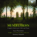 the album cover for Luca Fiorentini - Complete Works for Cello & Piano